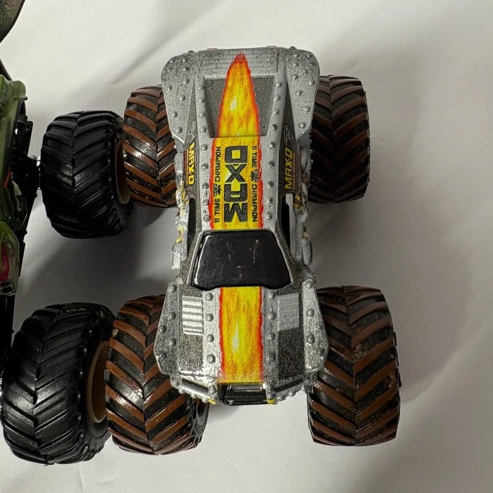 Hot Wheels Monster Jam Truck Lot Max-D Mega-Wrex El Toro Loco Ranger Rescue